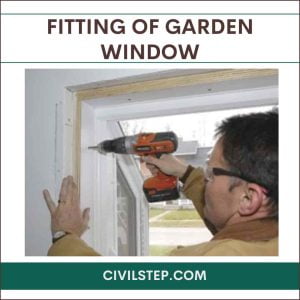 fitting of garden window