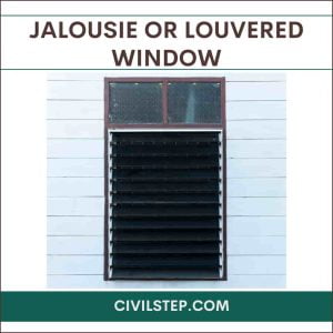 jalousie or louvered window