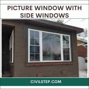 picture window with side windows