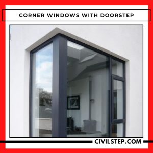 Corner Windows with Doorstep