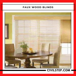 Faux Wood Blinds