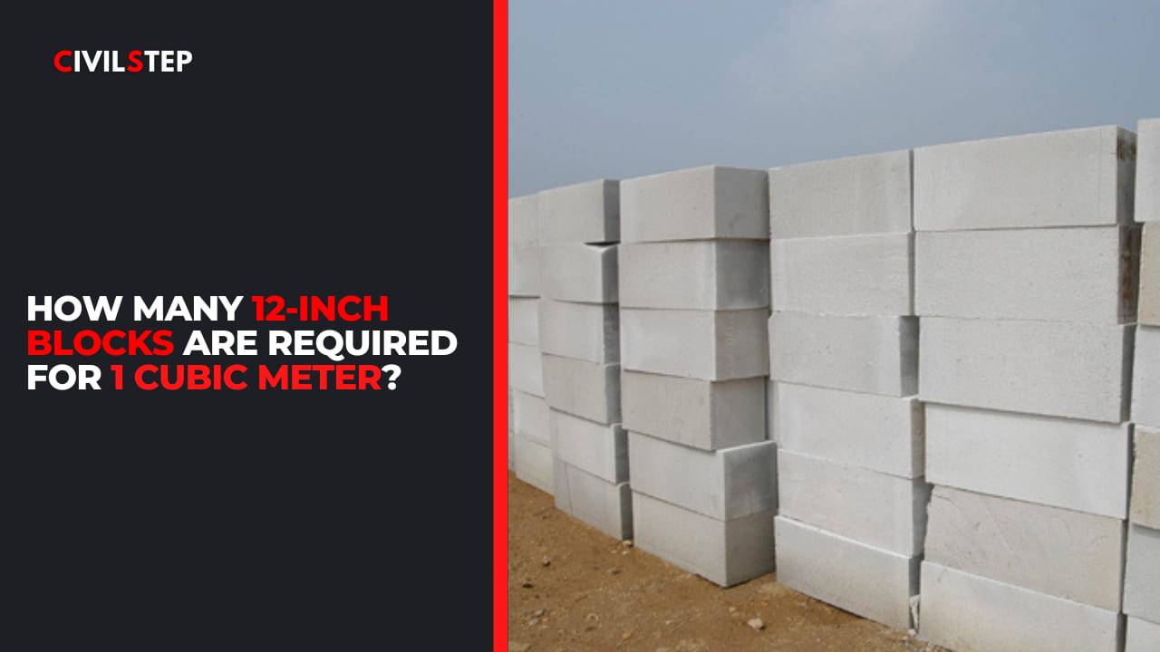 How Many 12-Inch Blocks Are Required for 1 Cubic Meter?