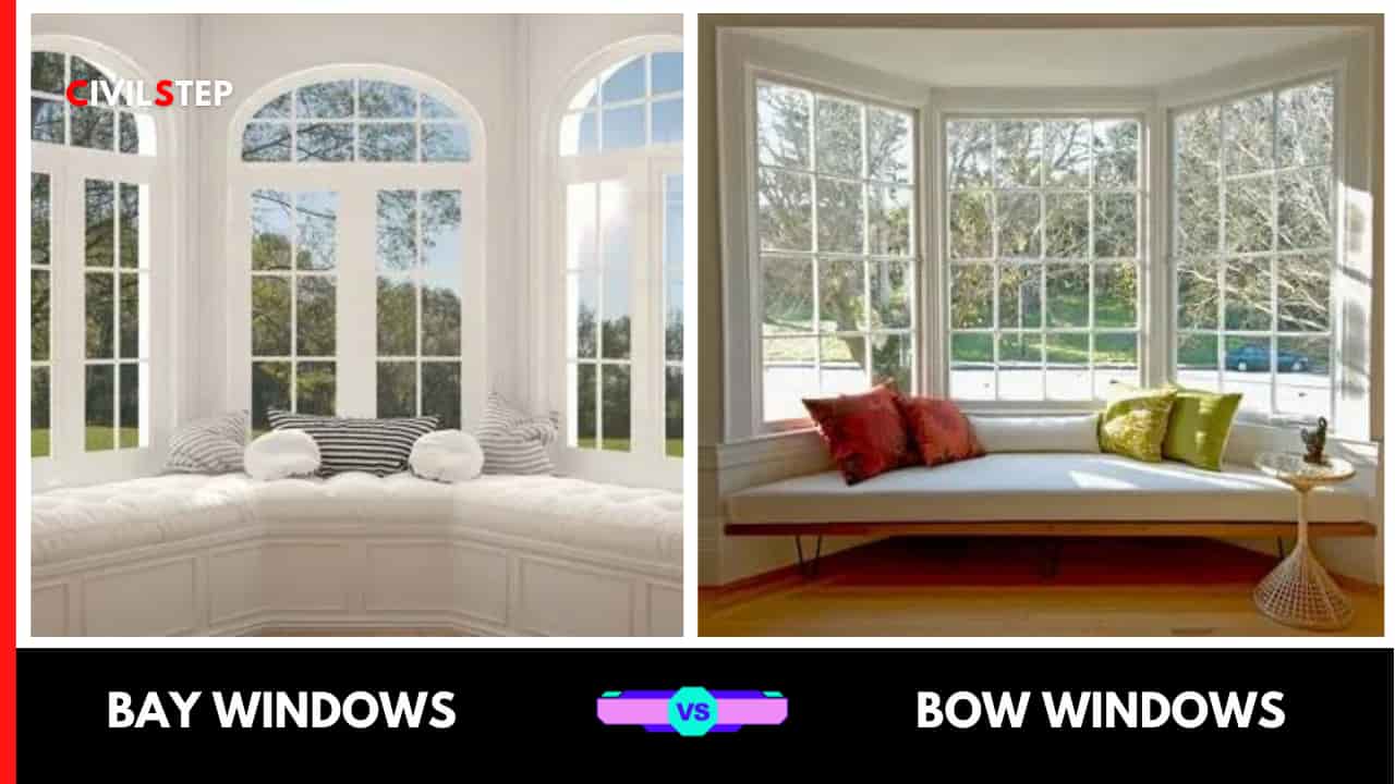 Comparison Between Bay Windows and Bow Windows