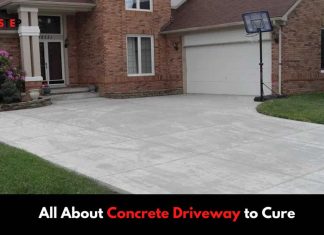 All About Concrete Driveway to Cure