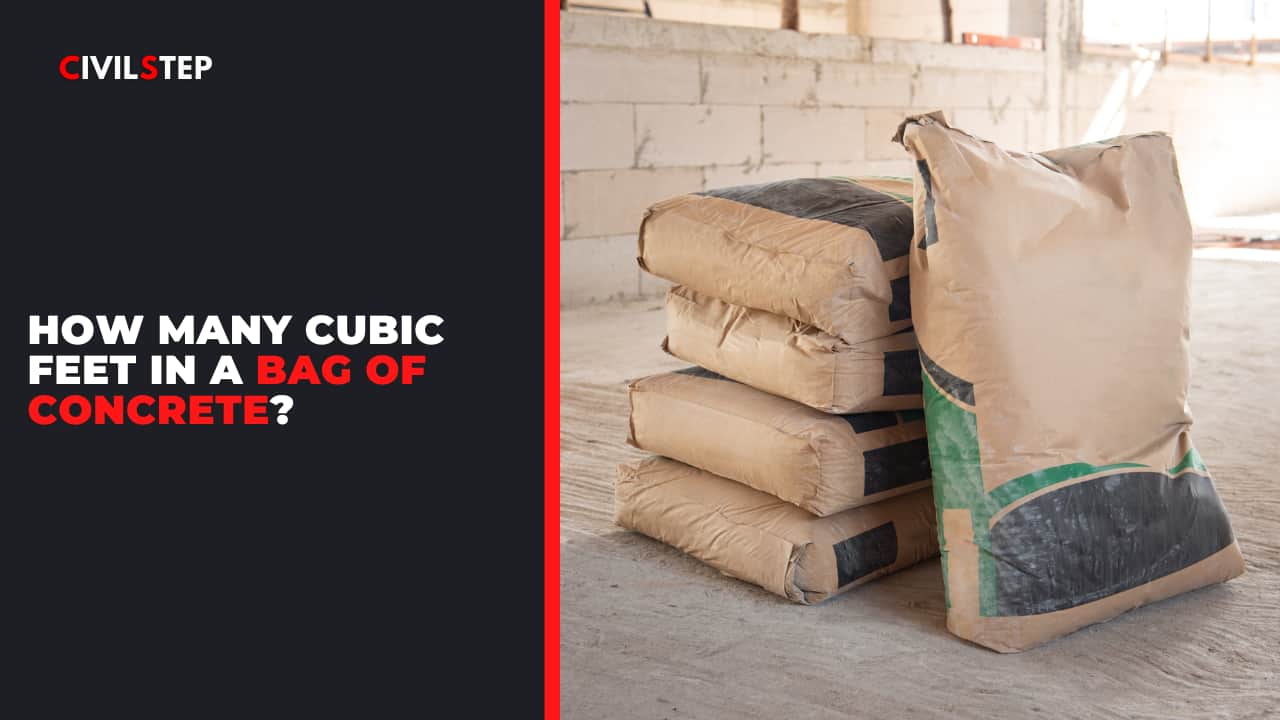 How Many Cubic Feet in a Bag of Concrete?