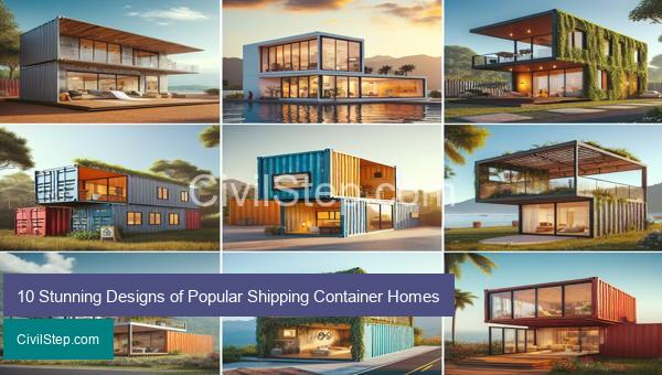 10 Stunning Designs of Popular Shipping Container Homes