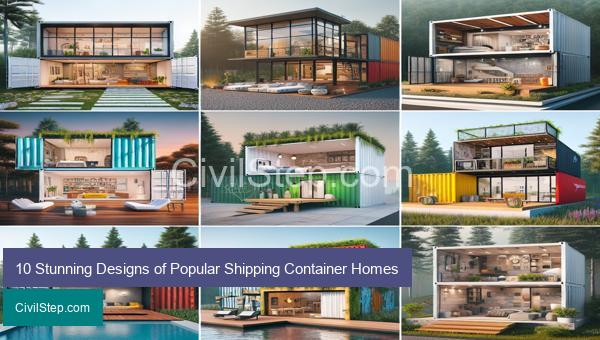 10 Stunning Designs of Popular Shipping Container Homes