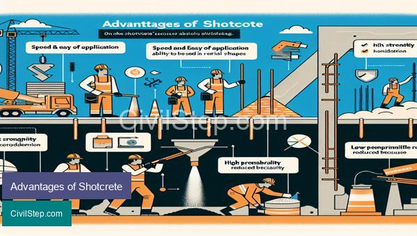 Advantages of Shotcrete