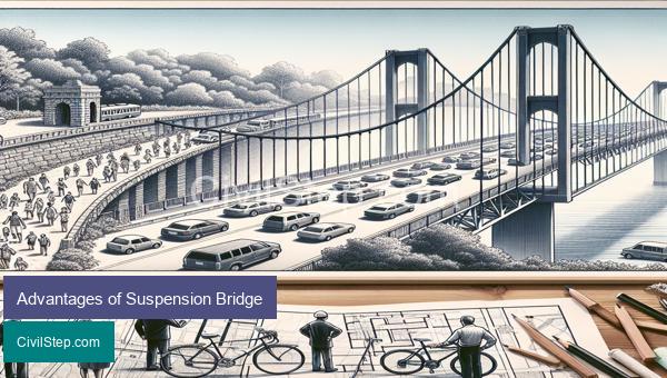 Advantages of Suspension Bridge
