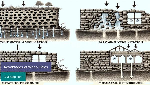 Advantages of Weep Holes