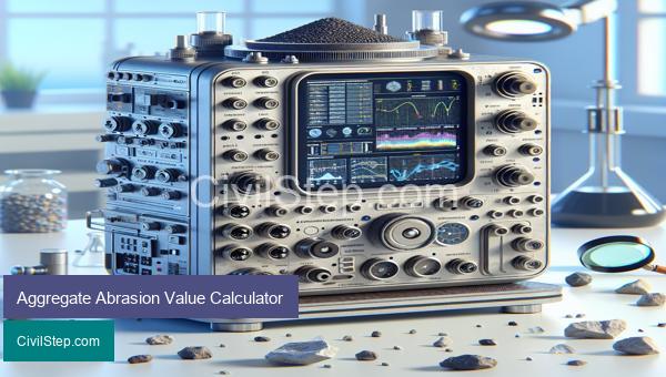 Aggregate Abrasion Value Calculator