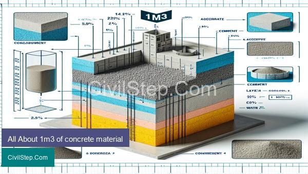 All About 1m3 of concrete material