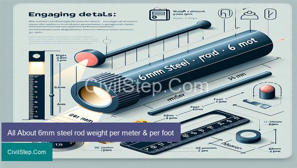 All About 6mm steel rod weight per meter & per foot