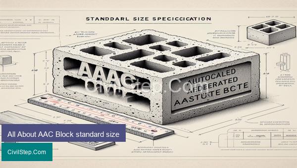 All About AAC Block standard size