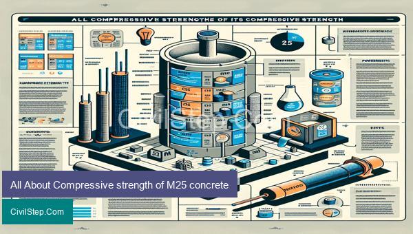 All About Compressive strength of M25 concrete