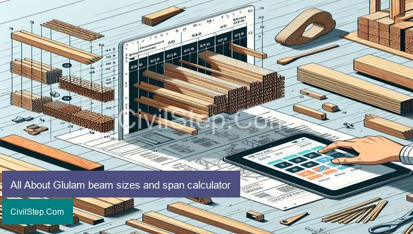 All About Glulam beam sizes and span calculator