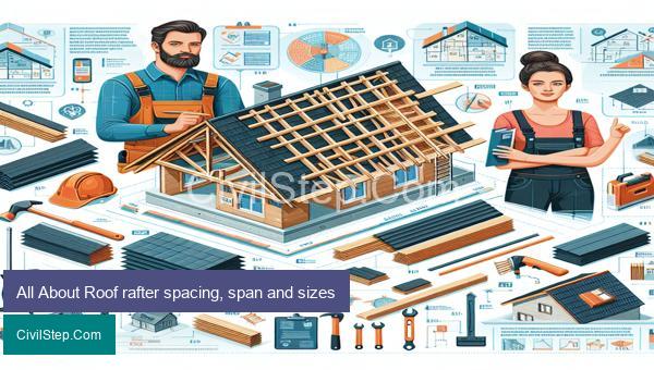 All About Roof rafter spacing, span and sizes