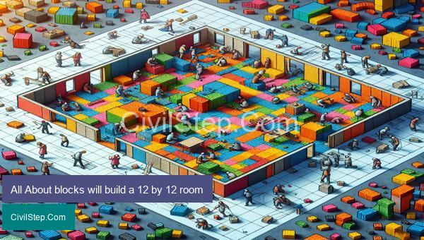 All About blocks will build a 12 by 12 room