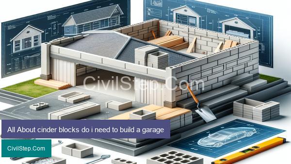 All About cinder blocks do i need to build a garage