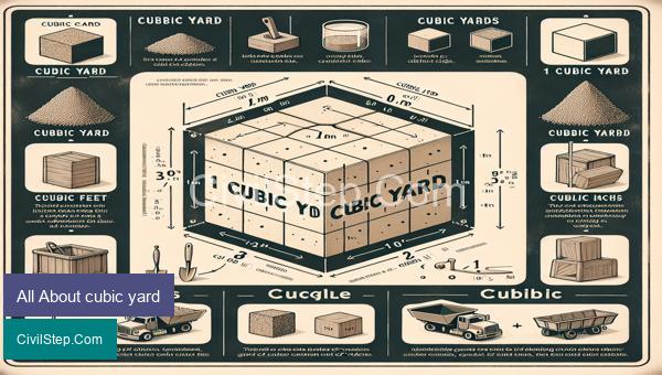 All About cubic yard
