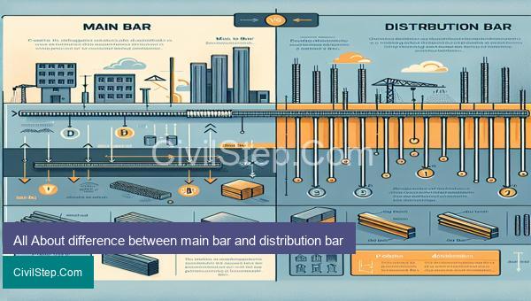 All About difference between main bar and distribution bar