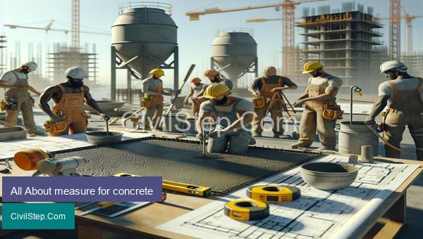 All About measure for concrete