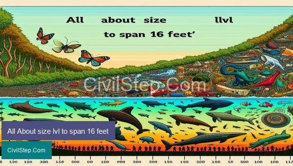 All About size lvl to span 16 feet