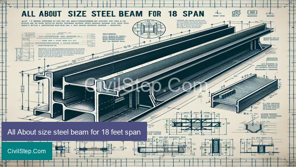 All About size steel beam for 18 feet span