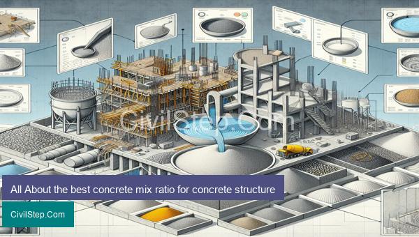 All About the best concrete mix ratio for concrete structure