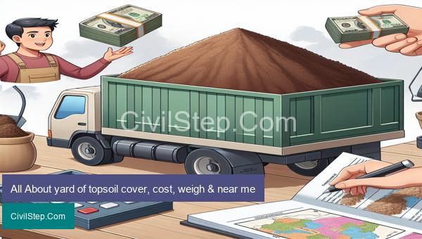 All About yard of topsoil cover, cost, weigh & near me