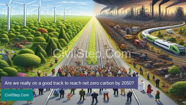 Are we really on a good track to reach net zero carbon by 2050?