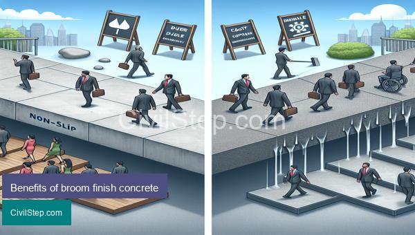 Benefits of broom finish concrete