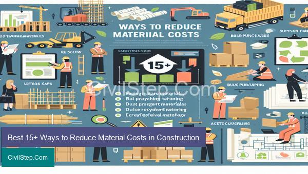 Best 15+ Ways to Reduce Material Costs in Construction