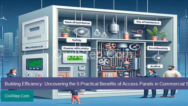 Building Efficiency: Uncovering the 5 Practical Benefits of Access Panels in Commercial Structure