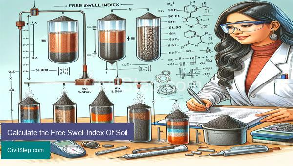 Calculate the Free Swell Index Of Soil