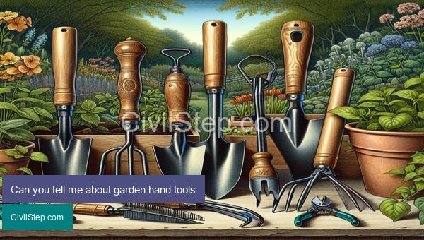 Can you tell me about garden hand tools