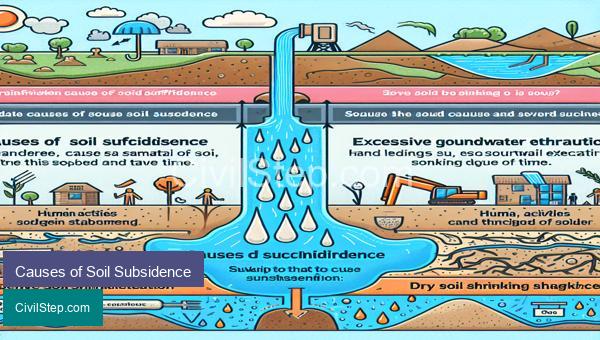 Causes of Soil Subsidence