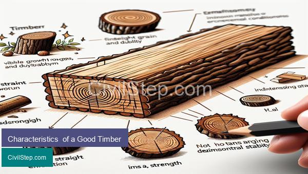 Characteristics  of a Good Timber