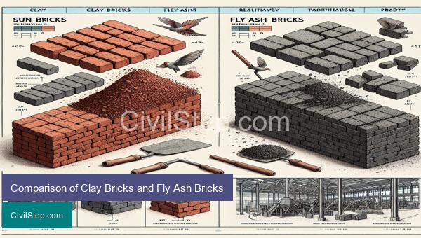 Comparison of Clay Bricks and Fly Ash Bricks