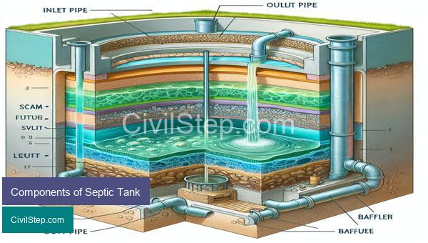 Components of Septic Tank