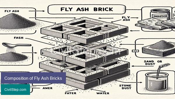 Composition of Fly Ash Bricks