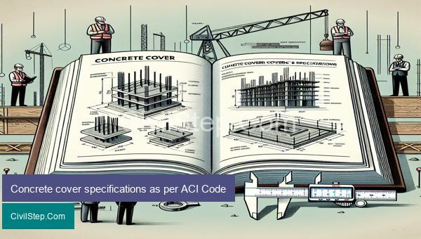 Concrete cover specifications as per ACI Code