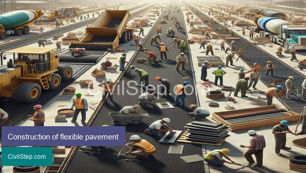 Construction of flexible pavement