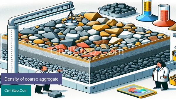 Density of coarse aggregate