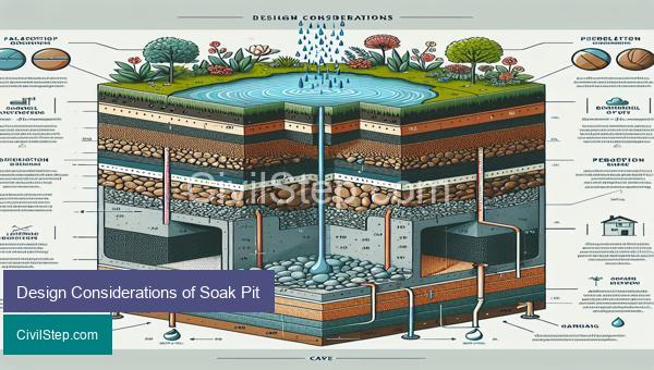 Design Considerations of Soak Pit