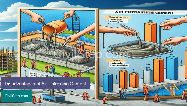 Disadvantages of Air Entraining Cement