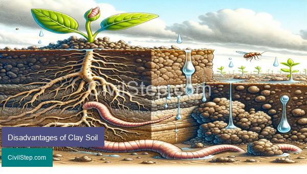Disadvantages of Clay Soil