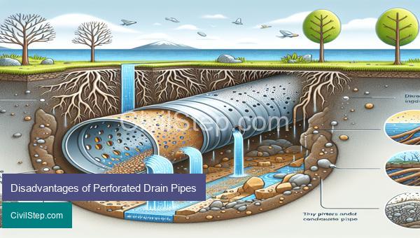 Disadvantages of Perforated Drain Pipes