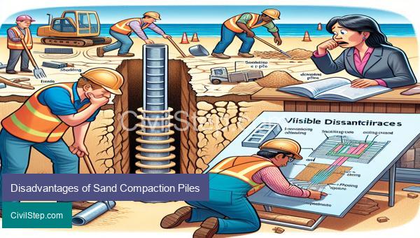 Disadvantages of Sand Compaction Piles