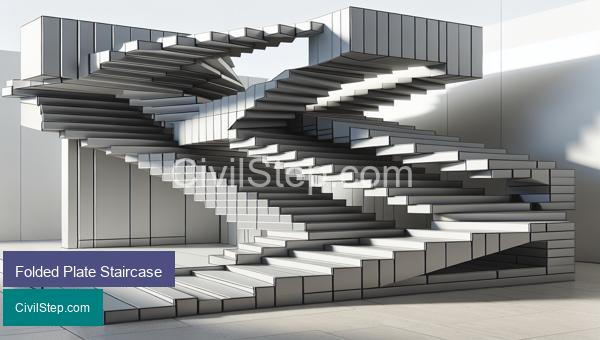 Folded Plate Staircase